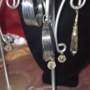 SILVER LARGE Finish Multi THICK Layer Metallic Hoo